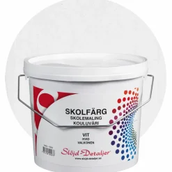 Skolfärg, vit