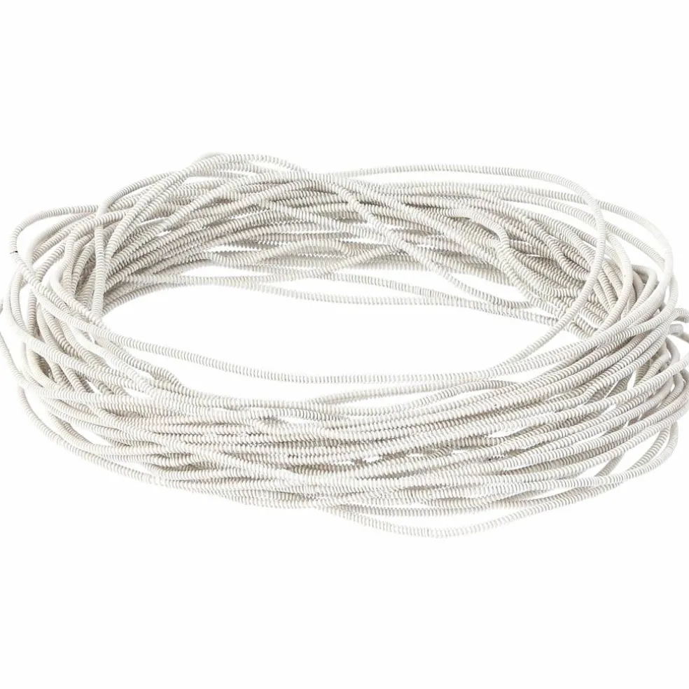 Spunnen koppartråd, svart