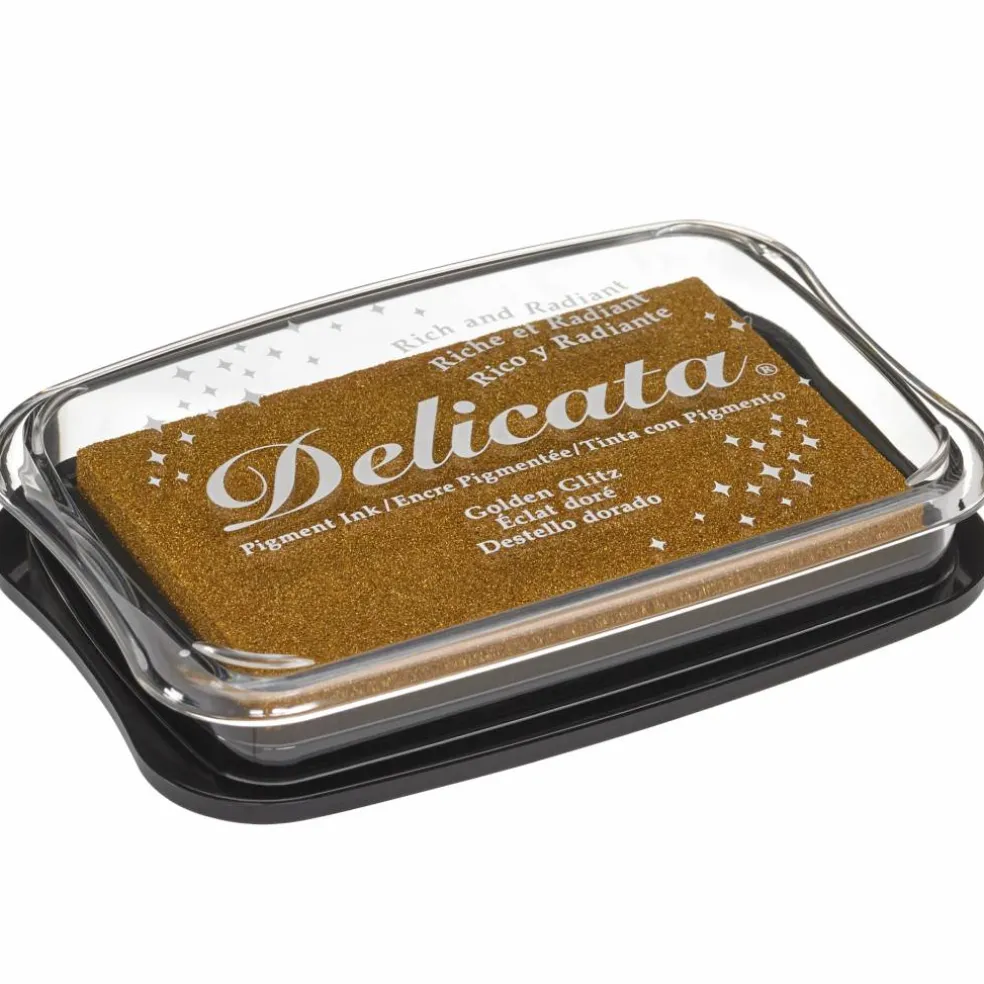 Stämpeldyna Delicata, gold