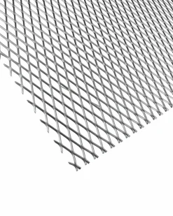 Sträckmetall 1000x500 mm, obehandlat stål