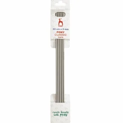 Strumpstickor 5 st, 3 mm