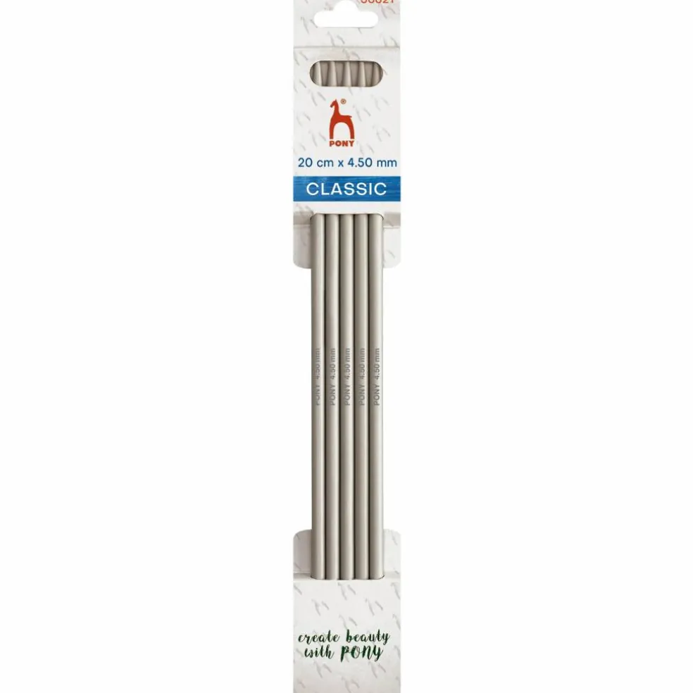 Strumpstickor 5 st, 4,5 mm