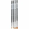Syntetpensel 4-pack