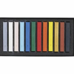 Torrpastell Polycrayons, 12 st