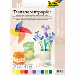 Transparentpapper extra starkt, Färgmix