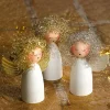 Träfigur 4-pack 100 mm