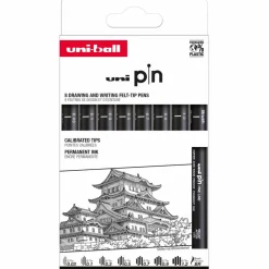 Uni Pin fineliner 8-p Classic set 1