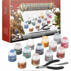 Warhammer AOS Paints & Tools set