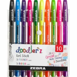 Zebra Doodler'z Gel pen, glitter